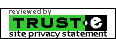 powered by TRUSTe site privacy statement